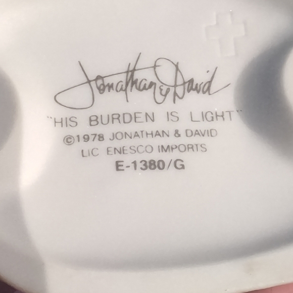 Precious Moments Pastel Figurines - Cream and Blue - Picture 5 of 5